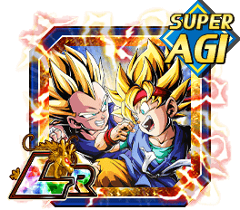 Goku Super Saiyan jr & Vegeta Super Saiyan jr avec fiche Build