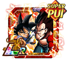Partenaire Son Goku (GT) & Vegeta Super Saiyan 4