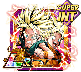 Trunks SSJ (petit) & Goten SSJ (petit) + Gohan SSJ (jeune) [INT] : Nouvelle génération pleine d'esprit combatif [LR]