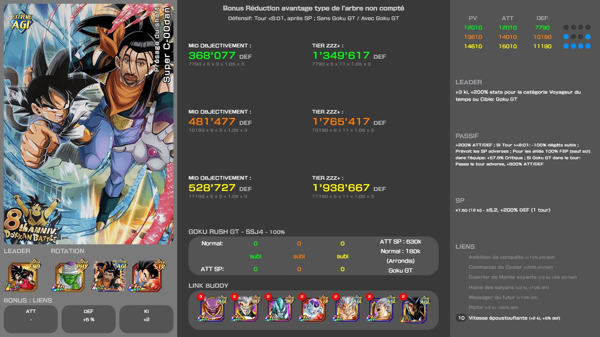 Fiche n°2Super J-00dan : Présage du shaft