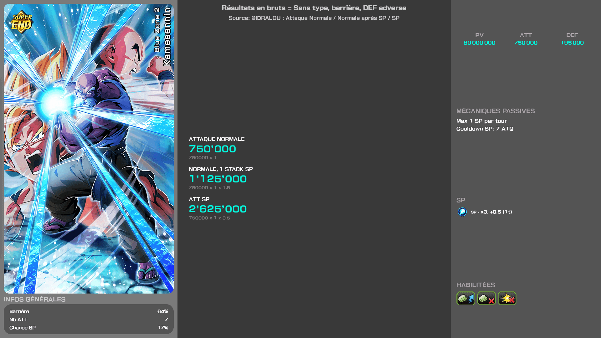 Fiche n°2 Combat Suprême DBS Blue Zone TdP