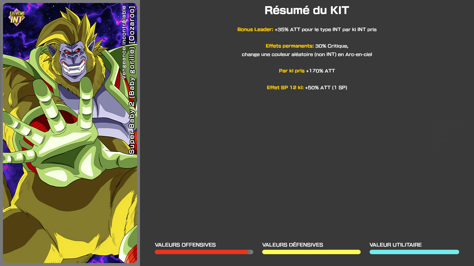 Fiche n°1Super baby 2 (Oozaroo) [Oozaroo] : Vengeance incontrôlable