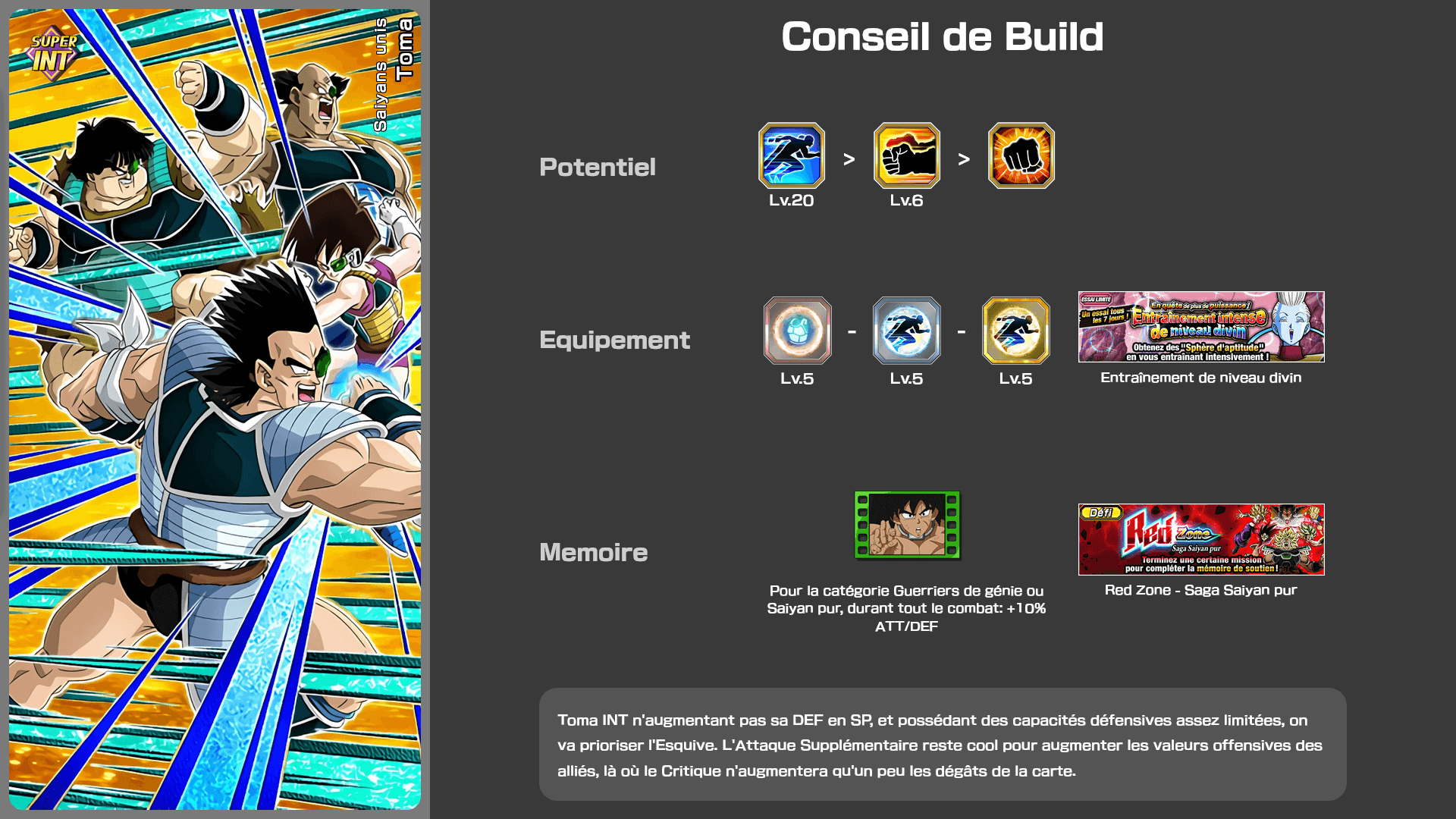 Fiche n°2Toma : Saiyans unis