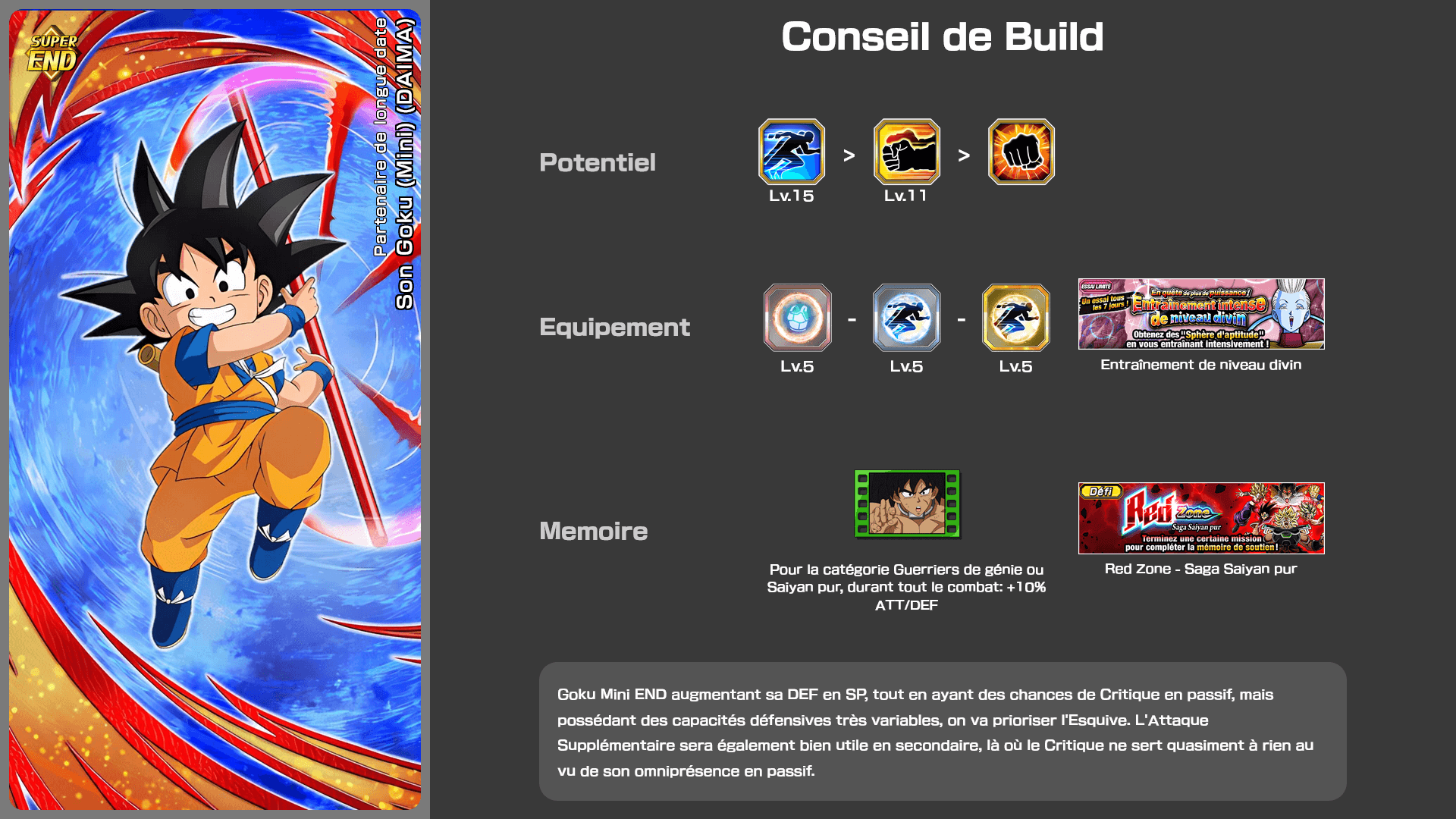 Fiche n°2Son Goku (Mini) (DAIMA) : Partenaire de longue date