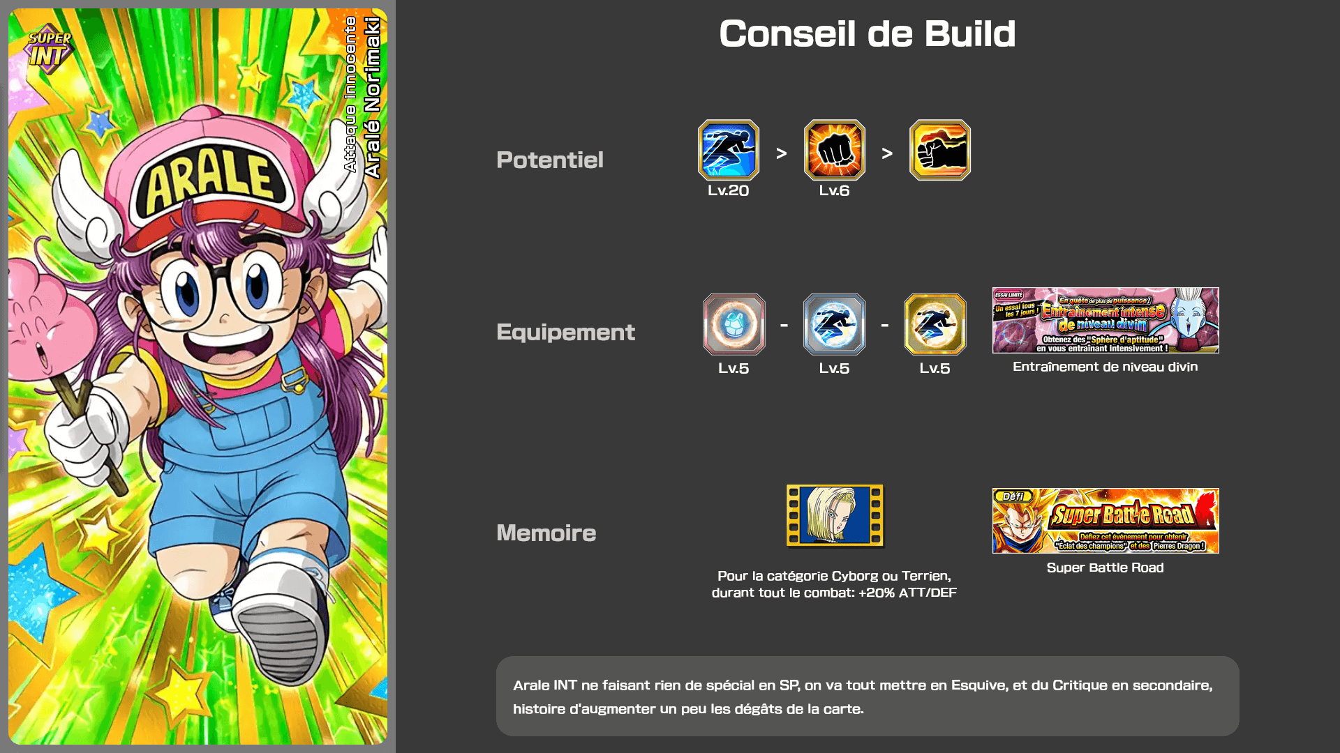 Fiche n°2Aralé Norimaki : Attaque innocente