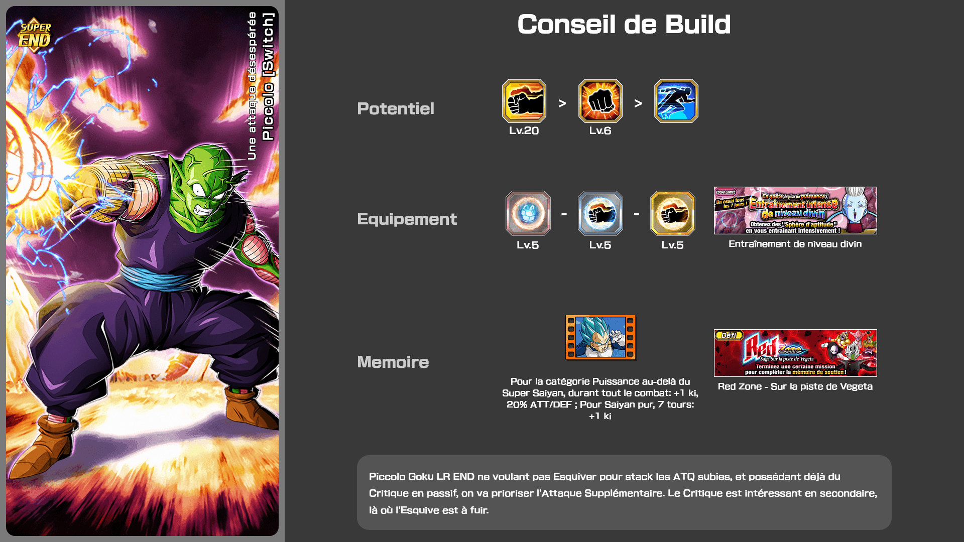 Fiche n°2Piccolo [Switch] : Une attaque désespérée