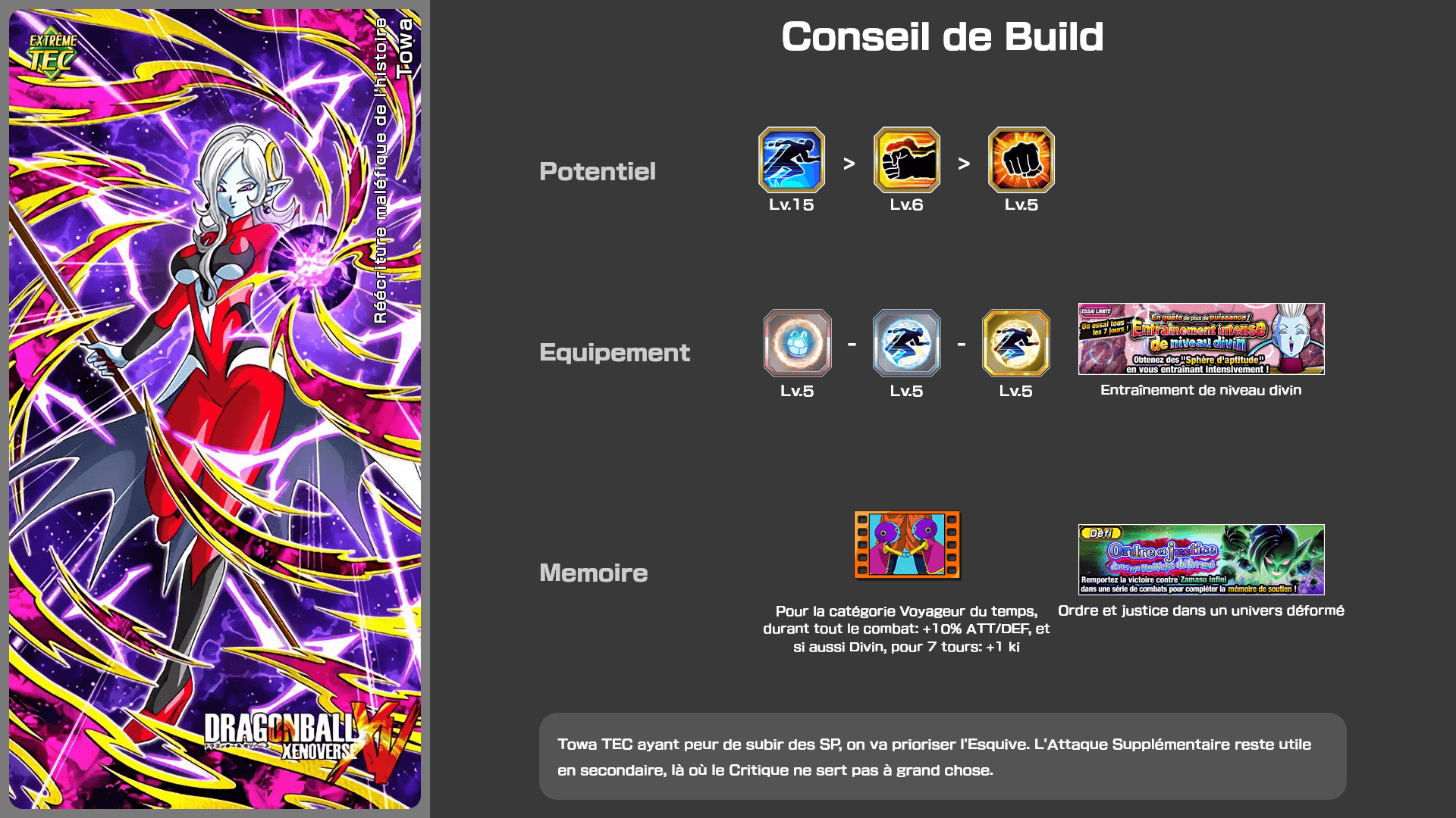 Fiche n°2Towa : Réécriture maléfique de l'histoire