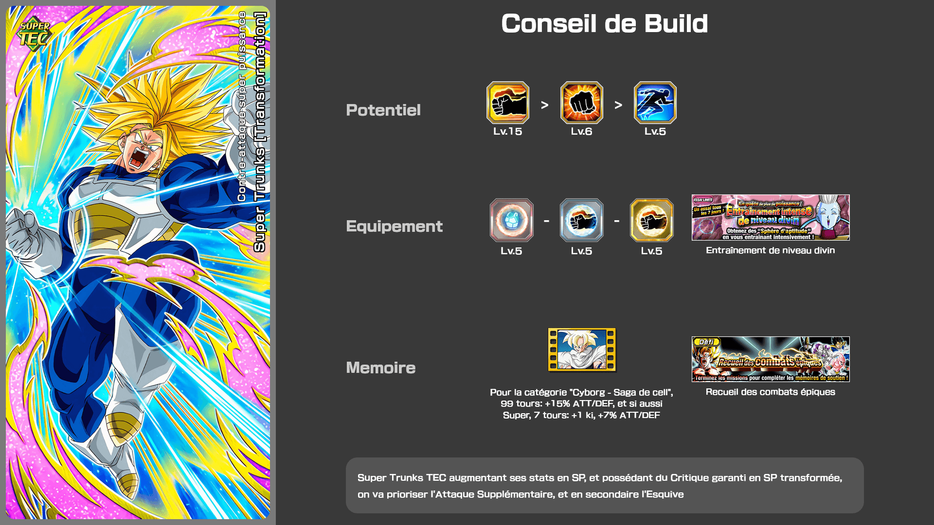 Fiche n°2Super Trunks [Transformation] : Contre-attaque super puissance
