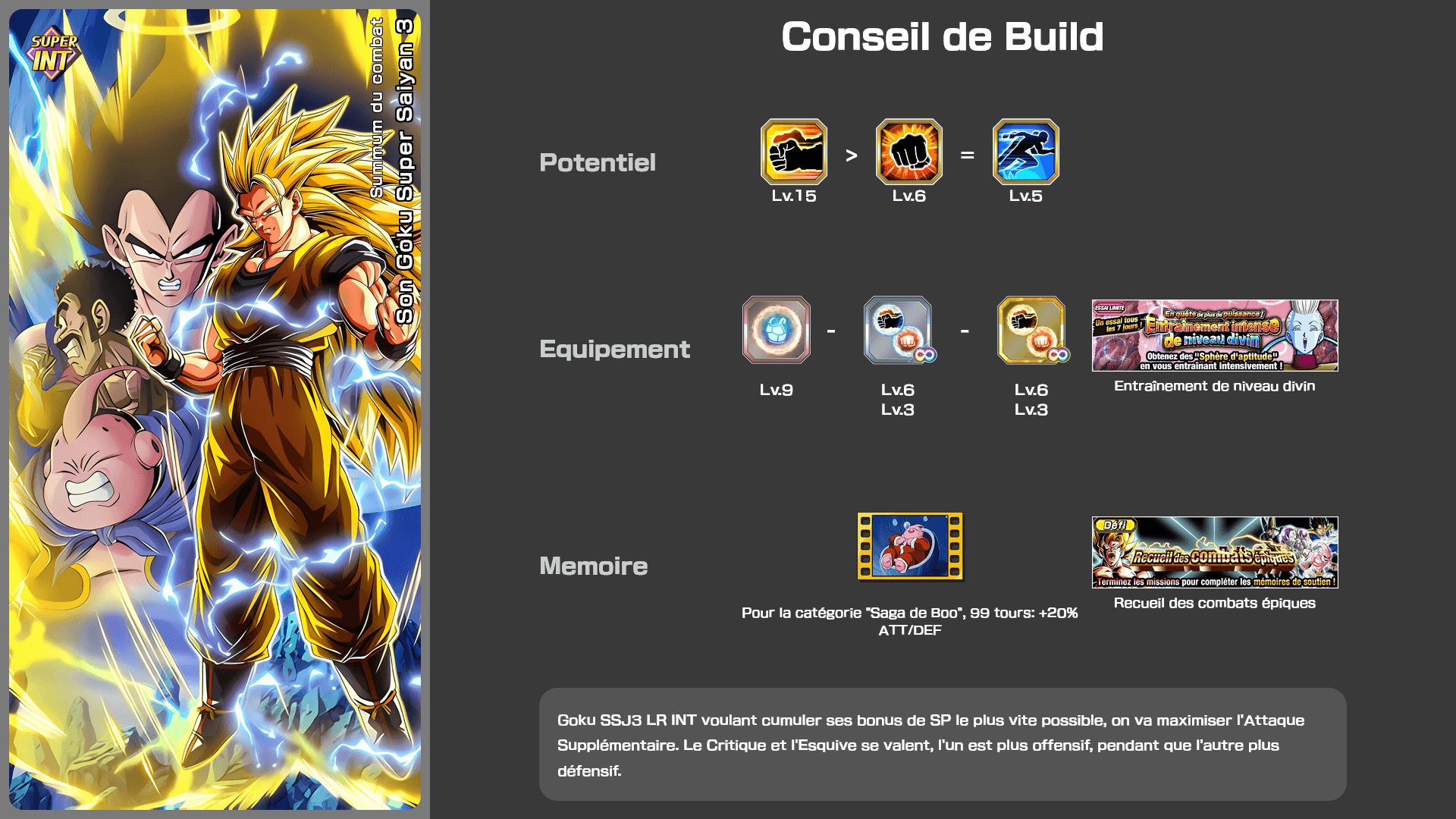 Fiche n°2Son Goku Super Saiyan 3 : LR GDC 2026 P3-1