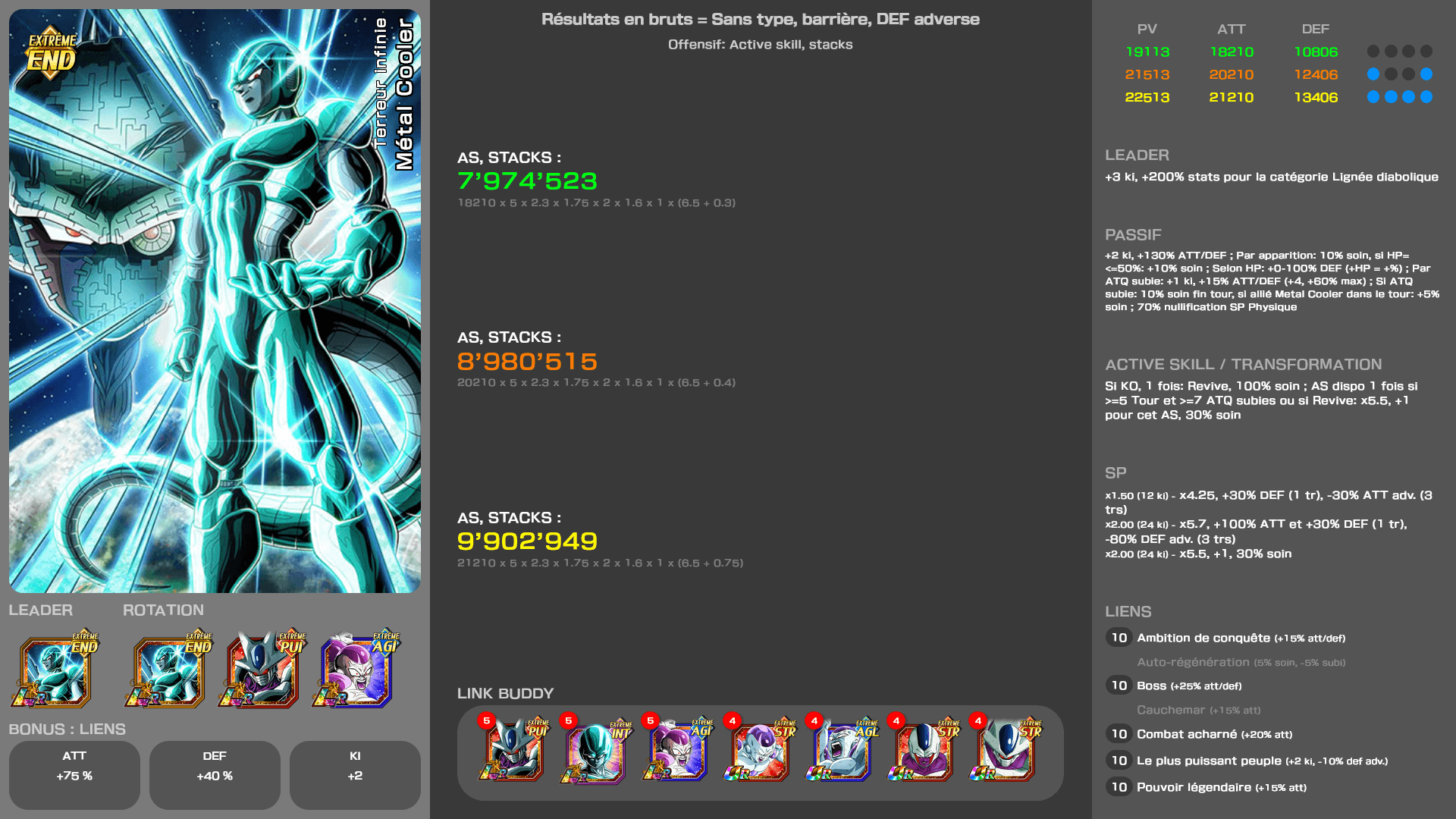 Fiche n°2Métal Cooler : Terreur infinie